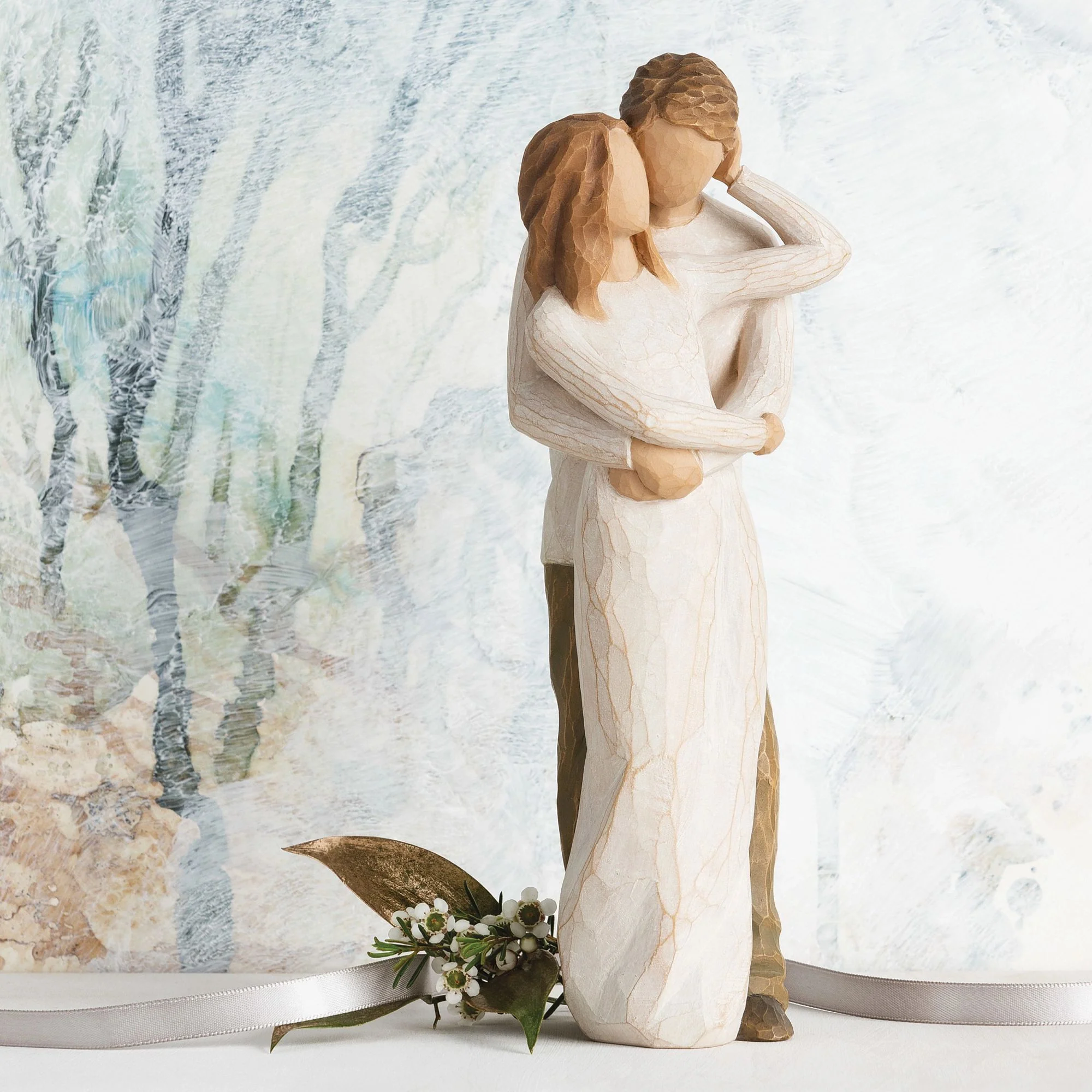 Figurine Ensemble - Willow Tree - <i>Pour ceux qui ont trouvé leur vrai partenaire dans l'amour et la vie</i> – Image 2