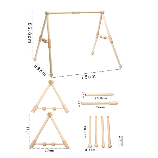 Arche d’éveil en bois – Scandinave – Image 6