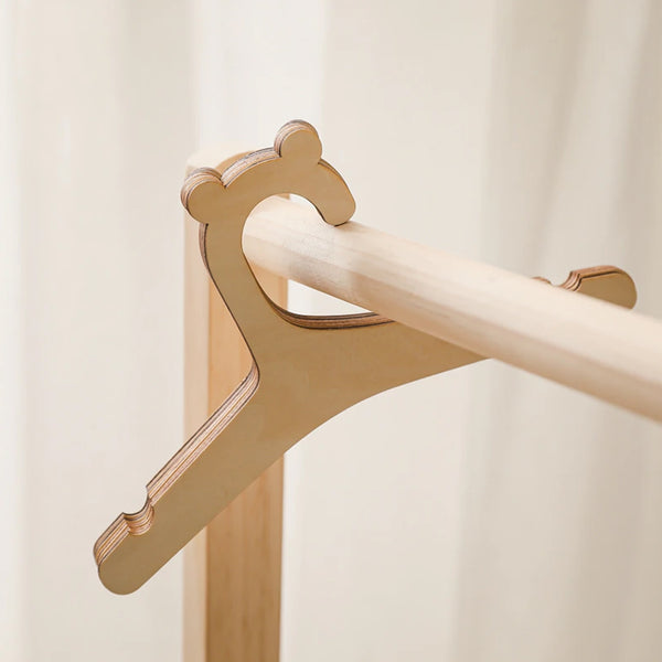 Cintres en bois pour bébé – Lot de 10 – Image 4