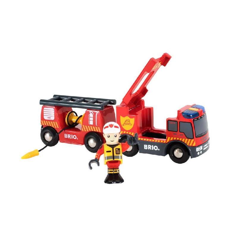 Camion de Pompiers Son et Lumière – Brio – Image 2