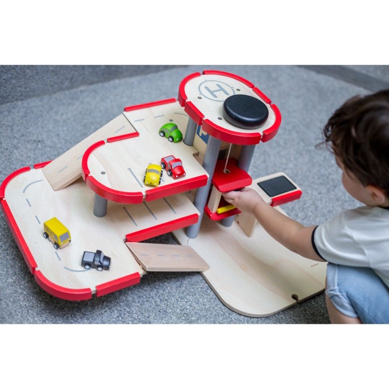 Mon grand garage en bois – PlanToys – Image 4