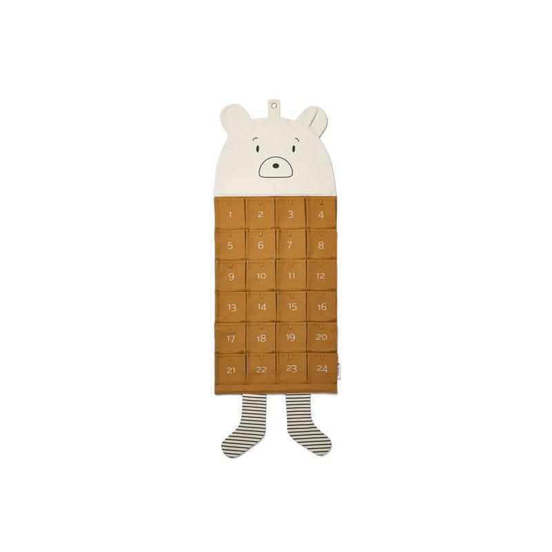 Calendrier de l’avent KLAUS – Mr Ours golden caramel #liewood
