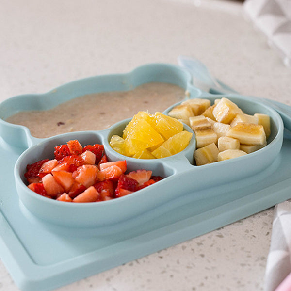 Plateau repas bébé et cuillère assortie – Image 2
