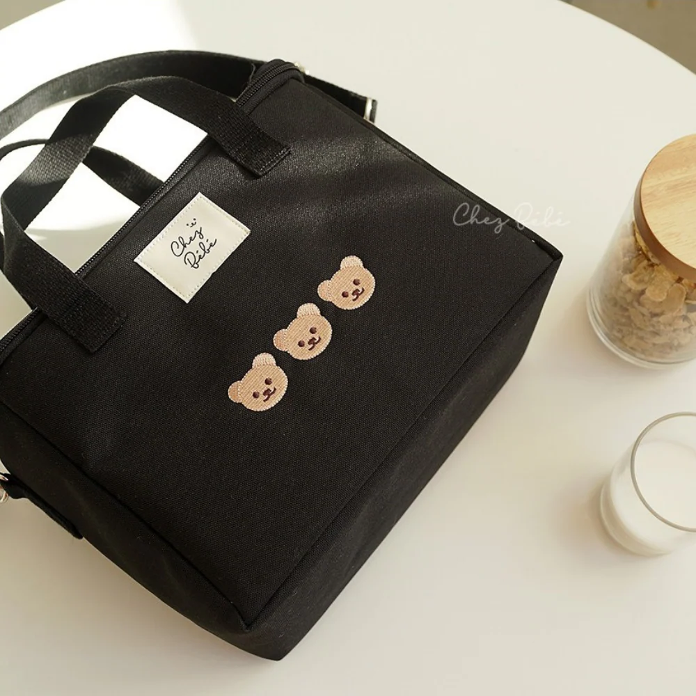Petit sac à langer rigide (noir) – Image 2