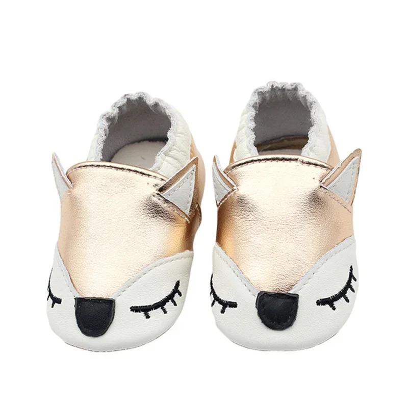 Chausson Cuir Souple – Renard Doré