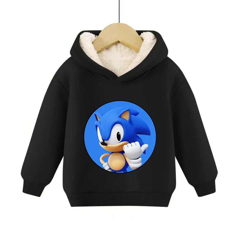 Sweat à capuche d’hiver Sonic F4