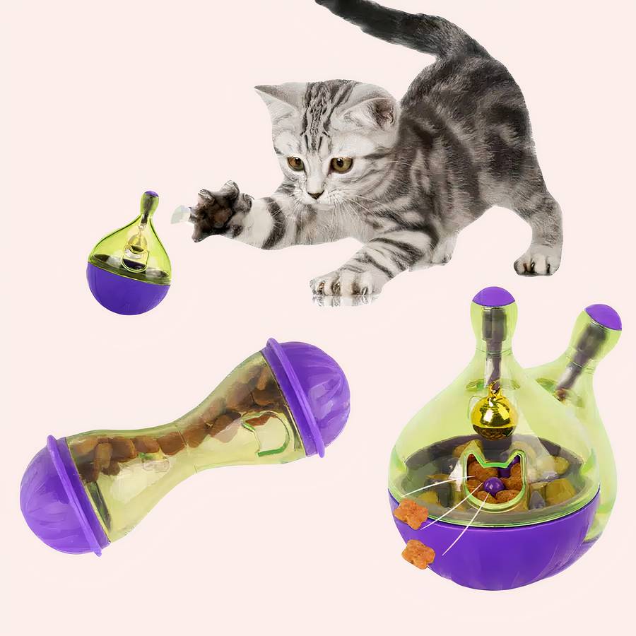 Boule d’alimentation Interactive pour chat