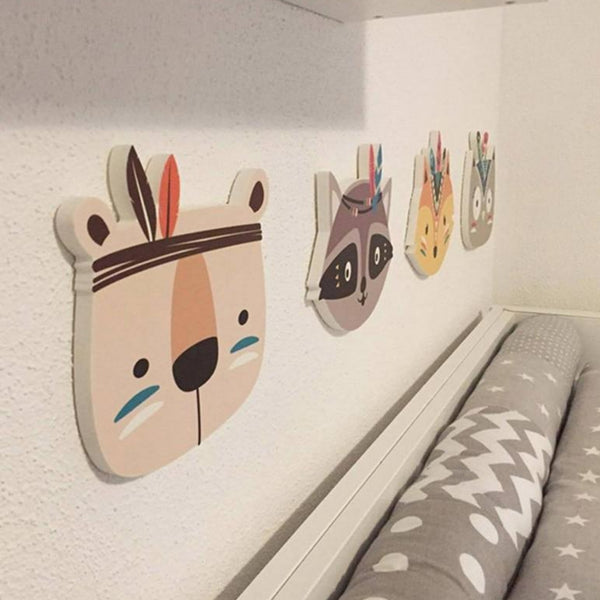 Décoration murale animaux rigolos – Image 3