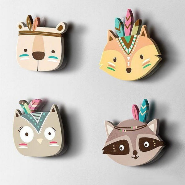 Décoration murale animaux rigolos – Image 2