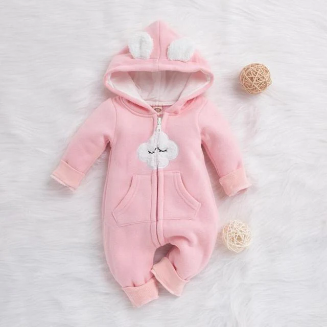 Grenouillère Capuche Bébé
