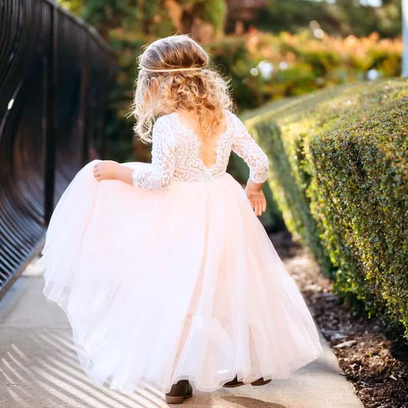 Élégante Robe De Cérémonie & Mariage Fille – Image 2