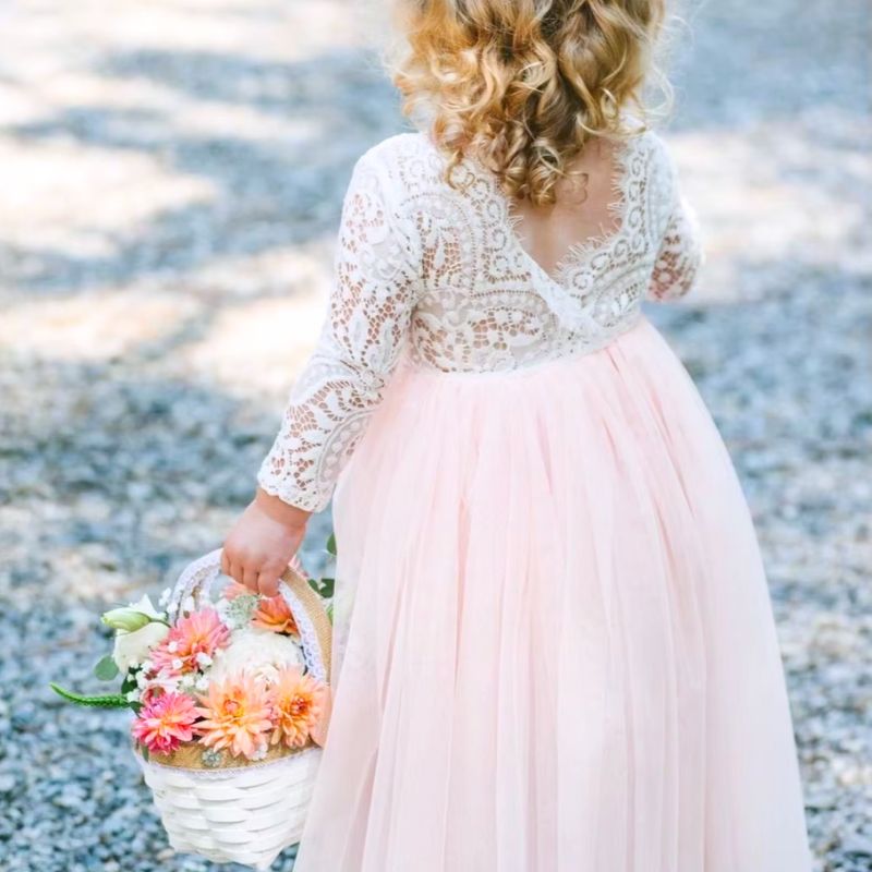 Élégante Robe De Cérémonie & Mariage Fille