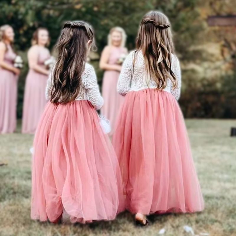 Élégante Robe De Cérémonie & Mariage Fille – Image 9