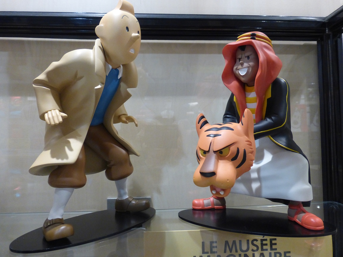 Tintin et Abdallah, face à face